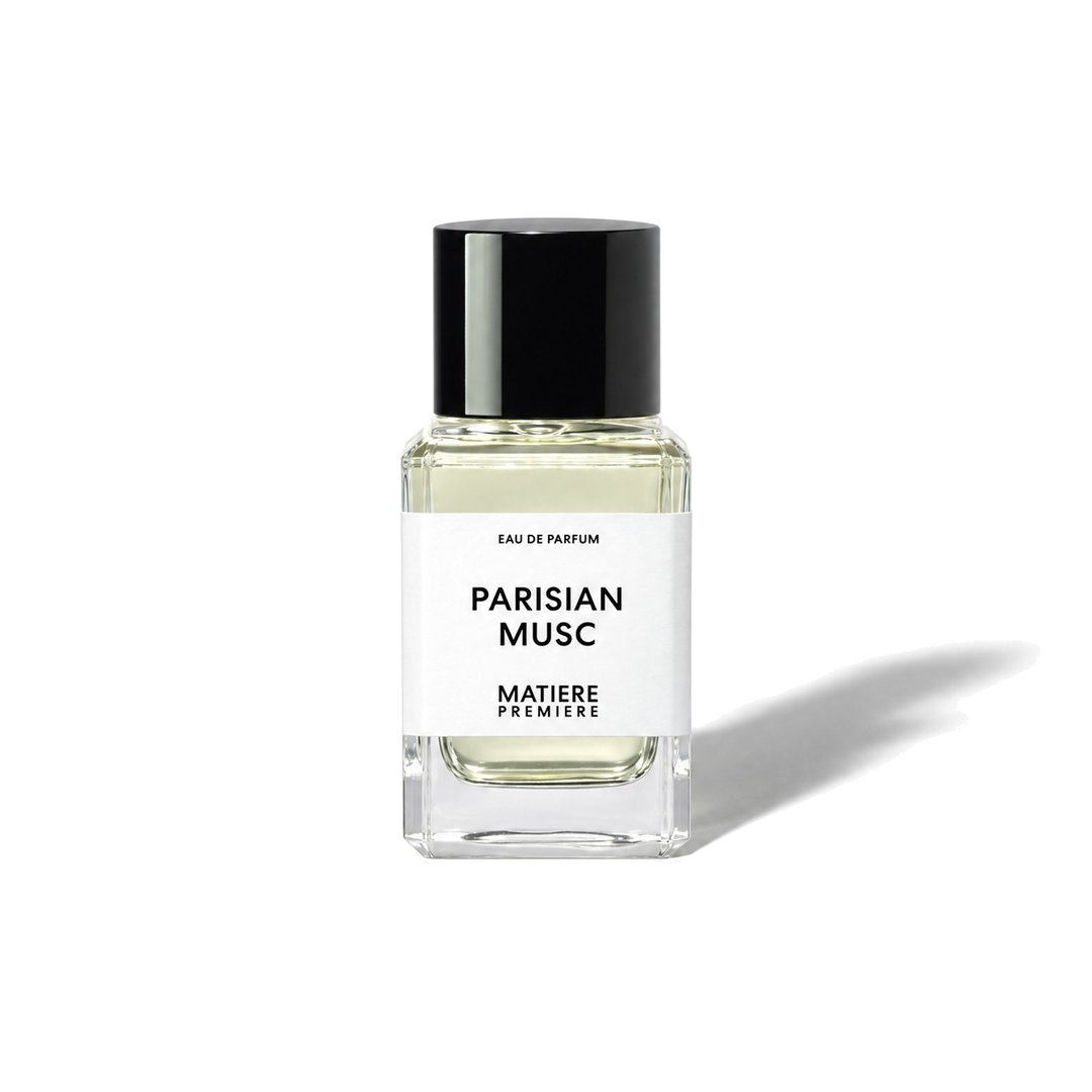 Parisian Musc by Matiere Premiere, bottle casting a soft shadow, photo 1 of 6