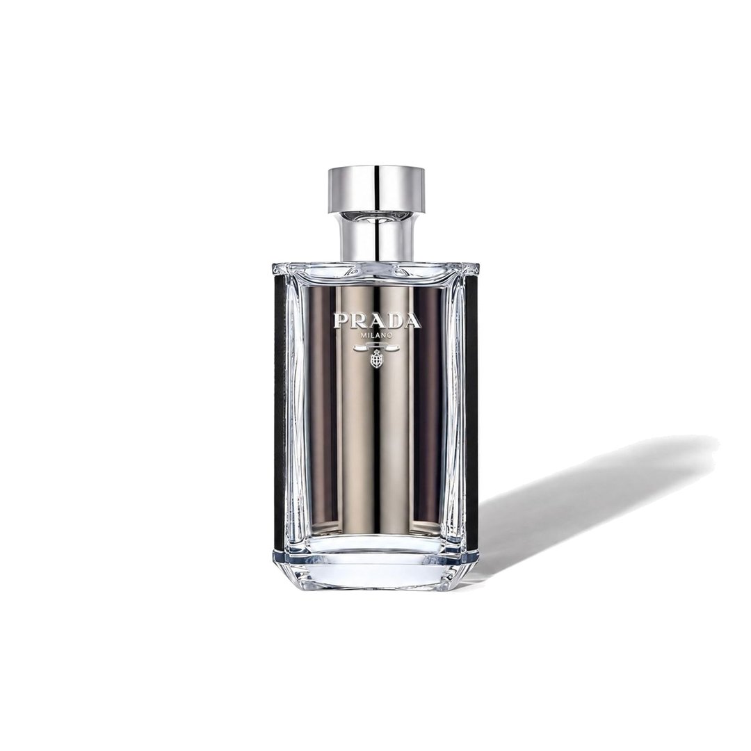Prada L'Homme by Prada, bottle casting a soft shadow, photo 1 of 6