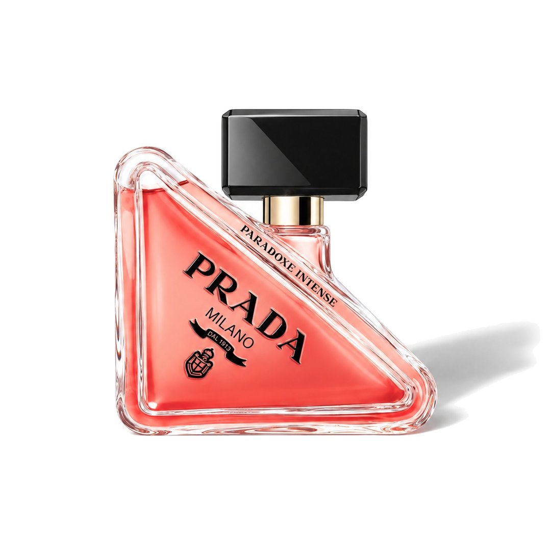 Prada Paradoxe Intense by Prada, bottle casting a soft shadow, photo 1 of 6