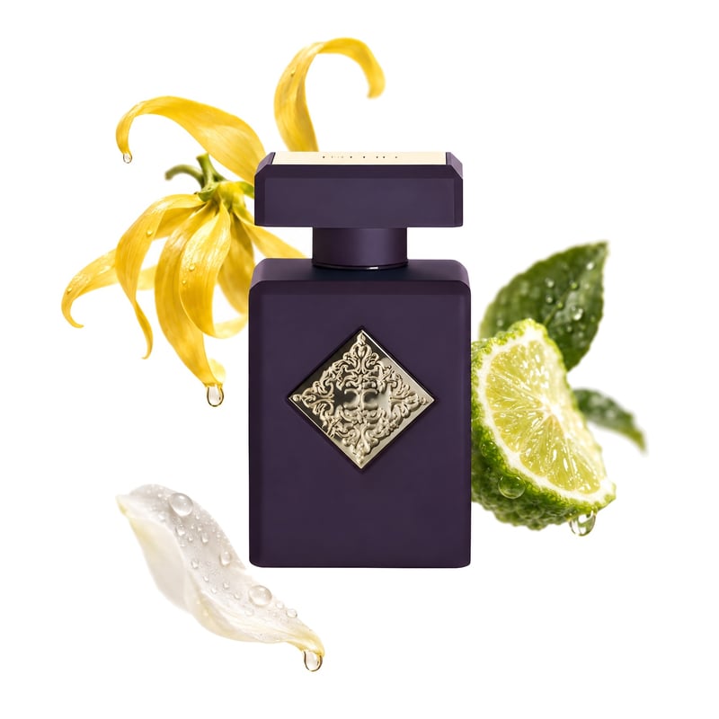 Initio Parfums Prives Psychedelic Love, flakon a jeho klíčové tóny: Ylang-ylang, Bergamot a Hedione