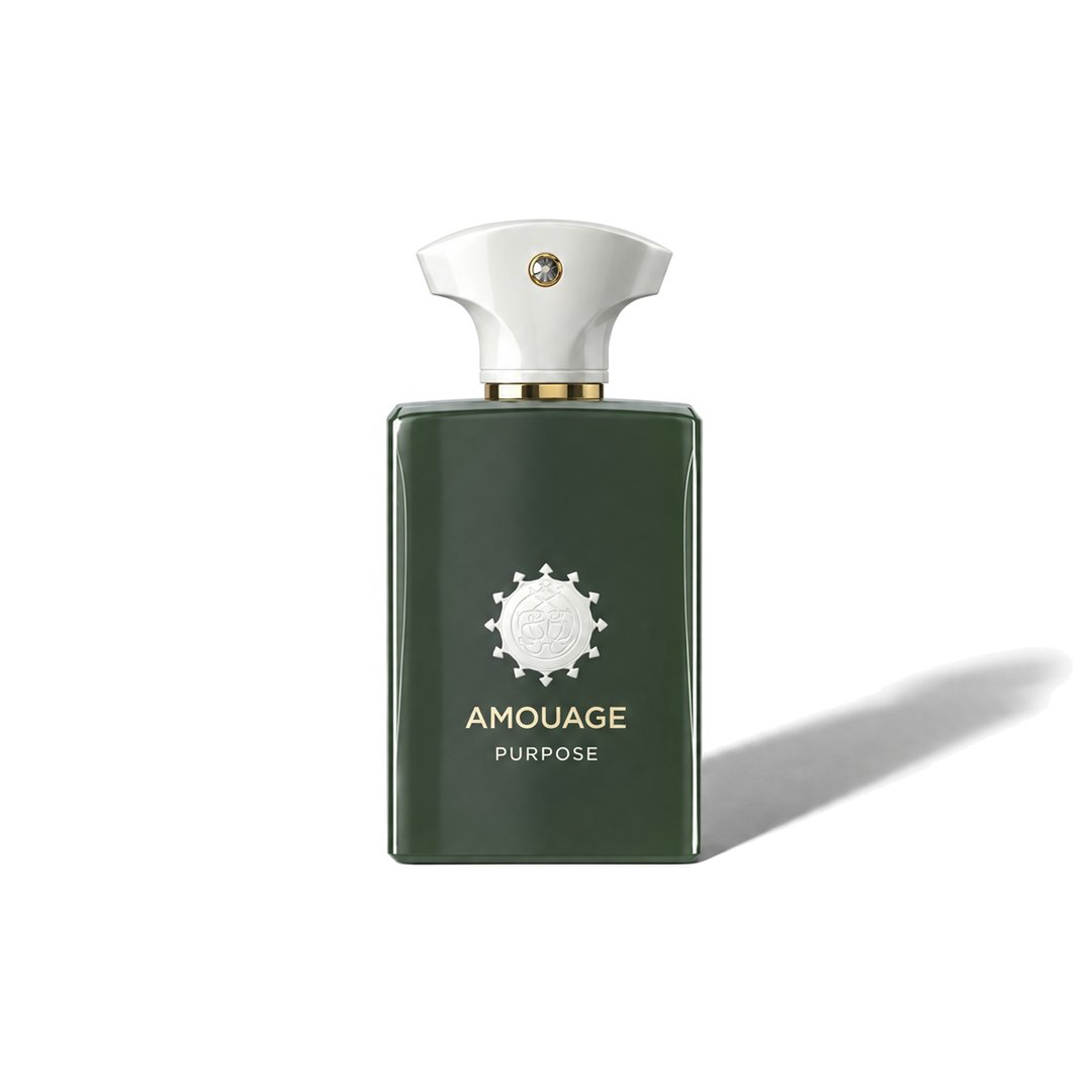 Purpose by Amouage, bottle casting a soft shadow, photo 1 of 6