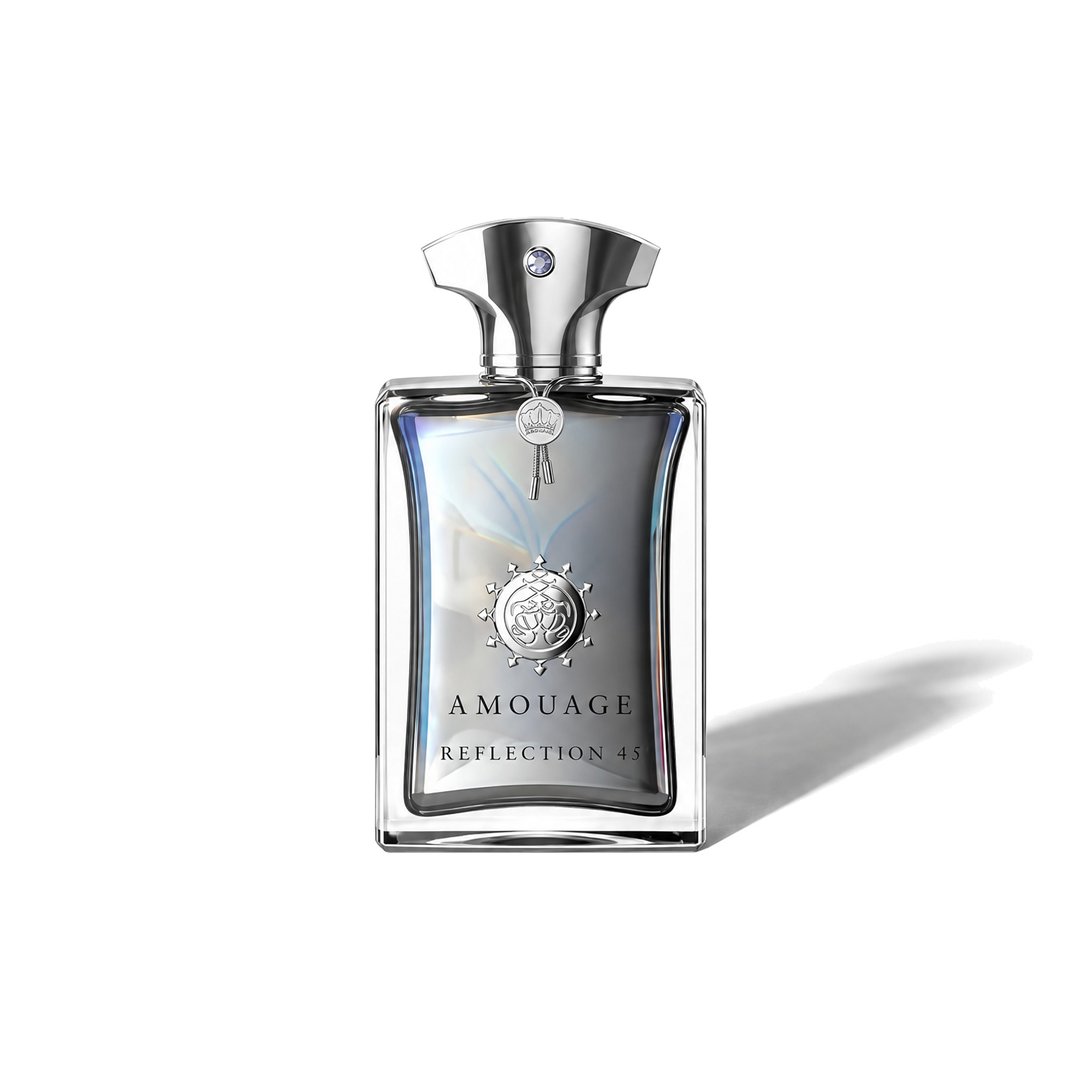 Reflection 45 Man by Amouage, bottle casting a soft shadow, photo 1 of 6