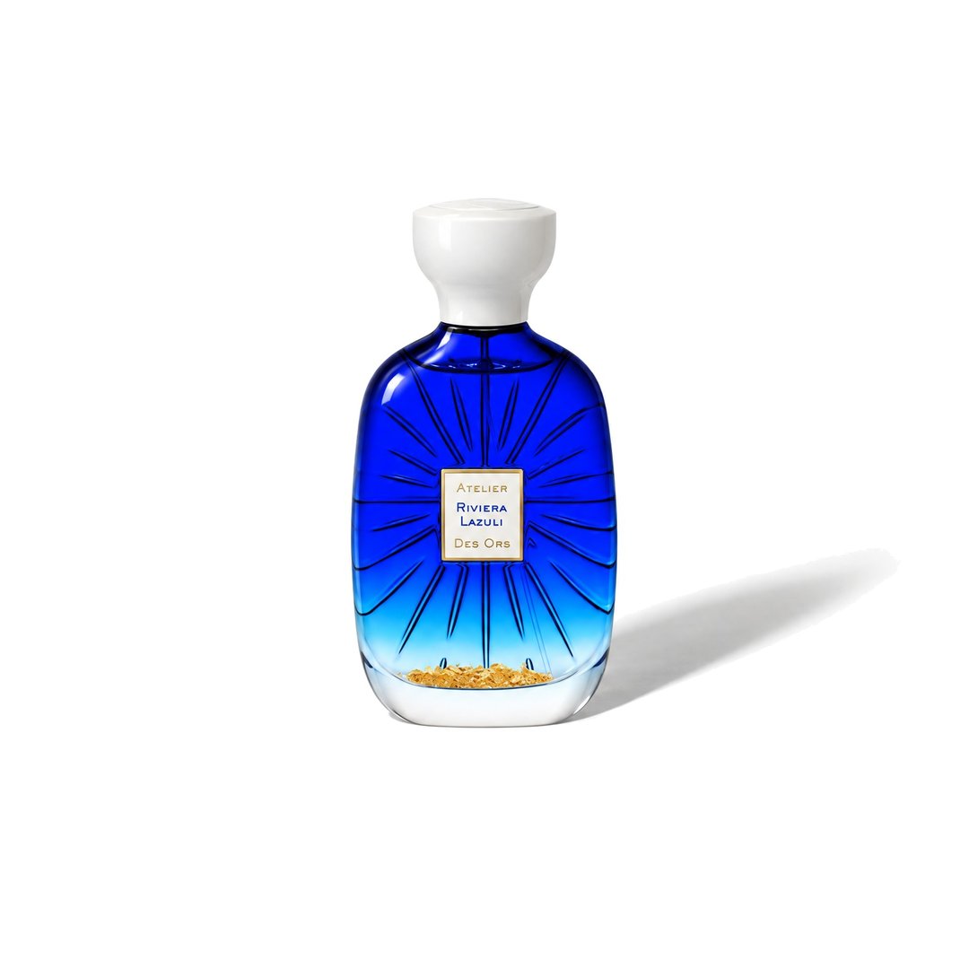 Riviera Lazuli by Atelier des Ors, bottle casting a soft shadow, photo 1 of 6