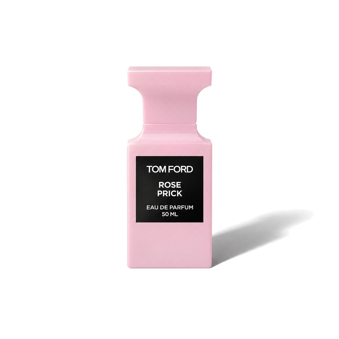 Rose Prick by Tom Ford, bottle casting a soft shadow, photo 1 of 6