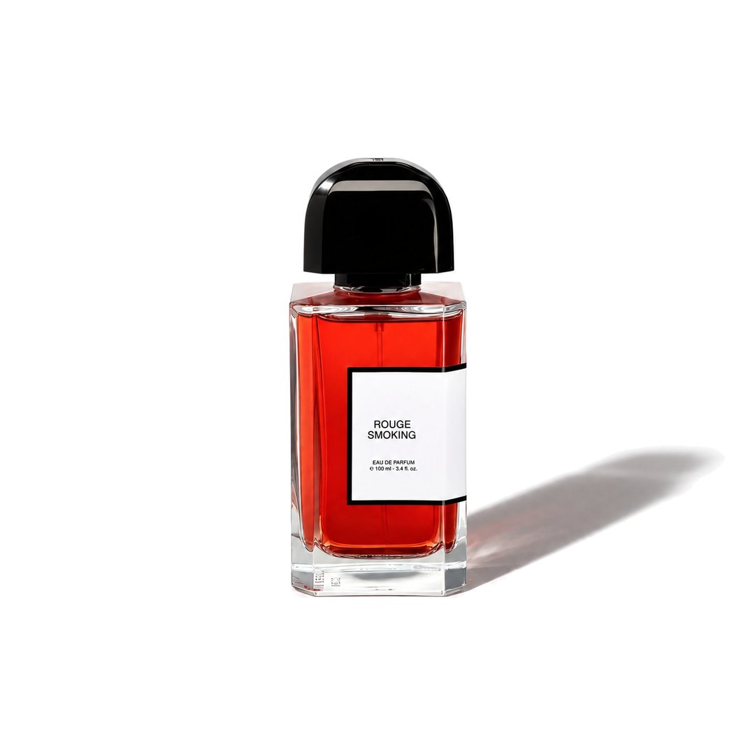 Rouge Smoking by BDK Parfums, bottle casting a soft shadow, photo 1 of 6