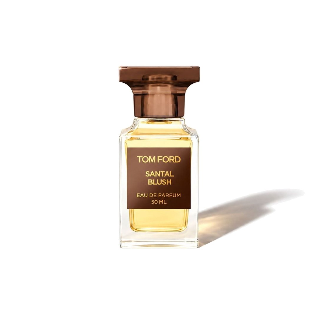 Santal Blush by Tom Ford, bottle casting a soft shadow, photo 1 of 6