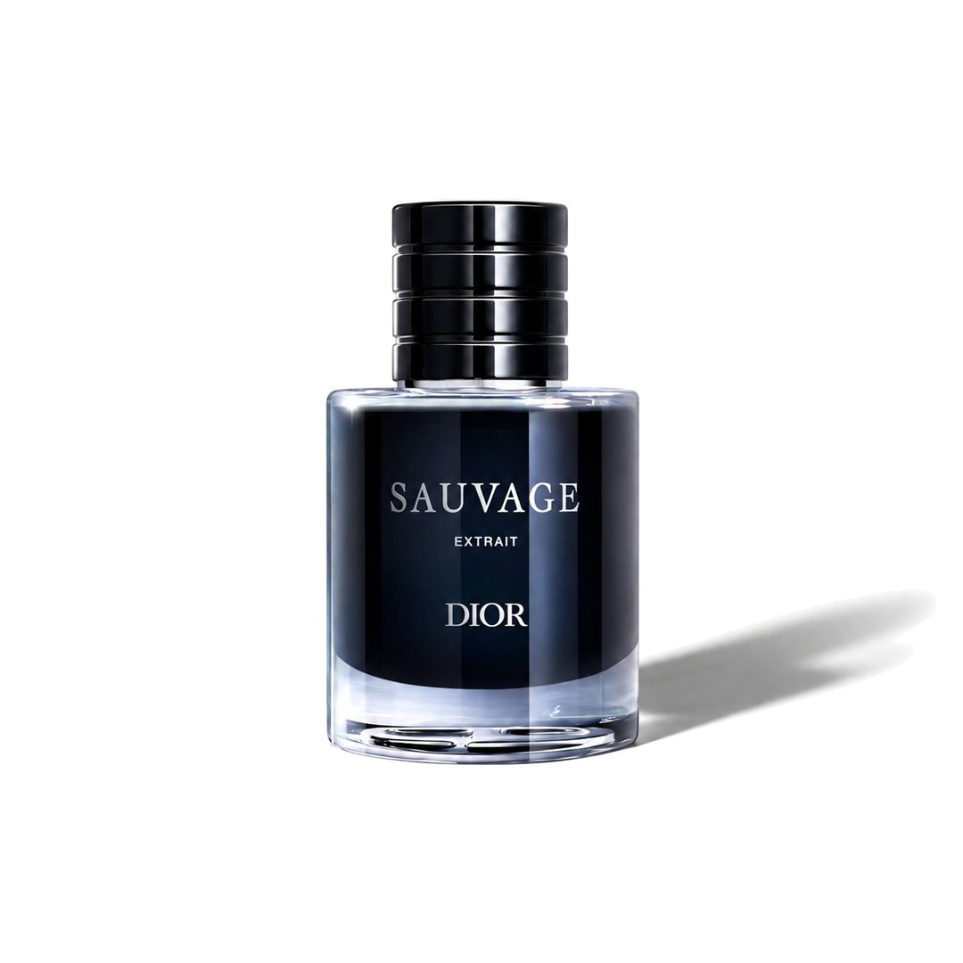 Sauvage Extrait by Dior, bottle casting a soft shadow, photo 1 of 6