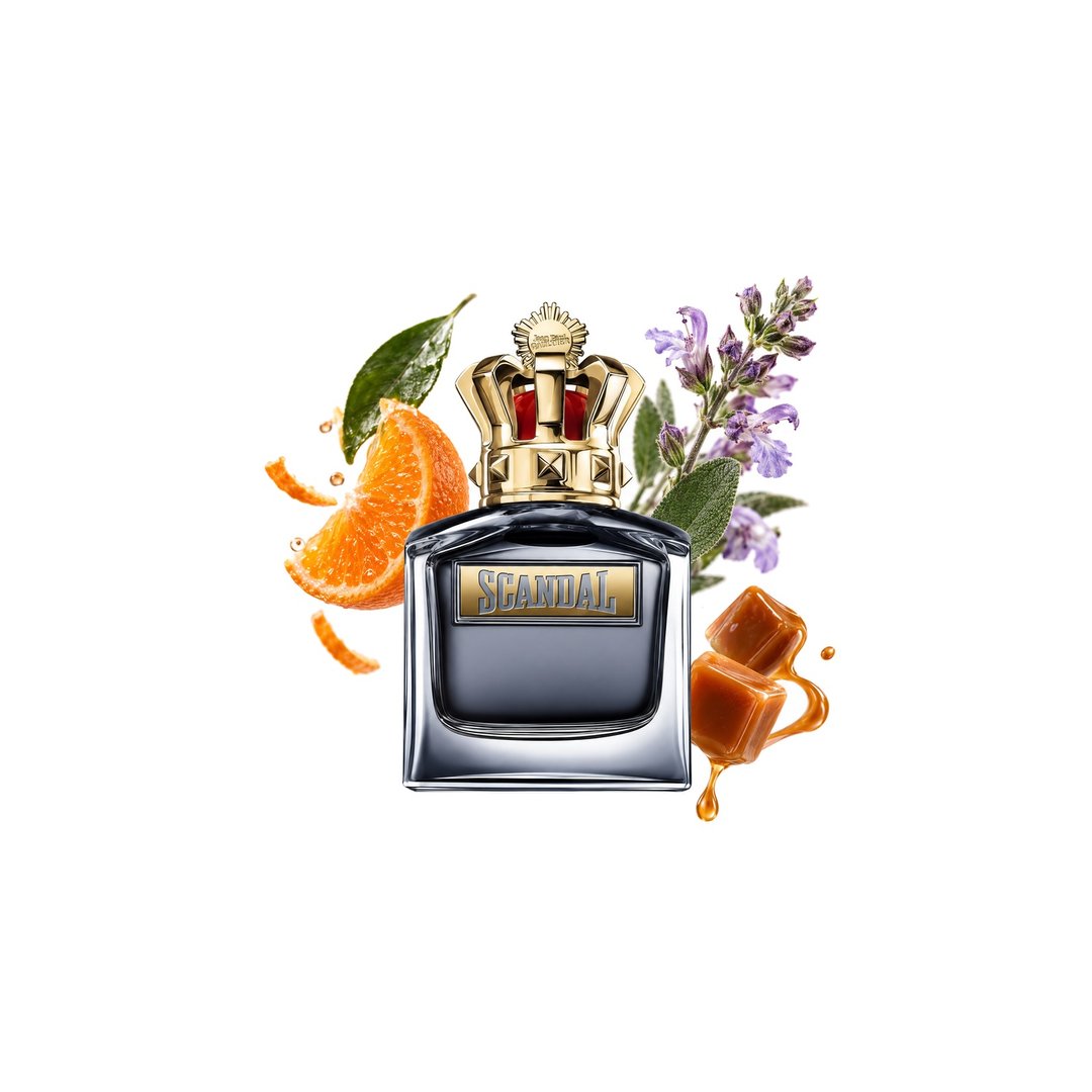 Scandal Pour Homme di Jean Paul Gaultier. Note principali: Mandarin Orange, Clary Sage e Caramel, foto 2 di 4