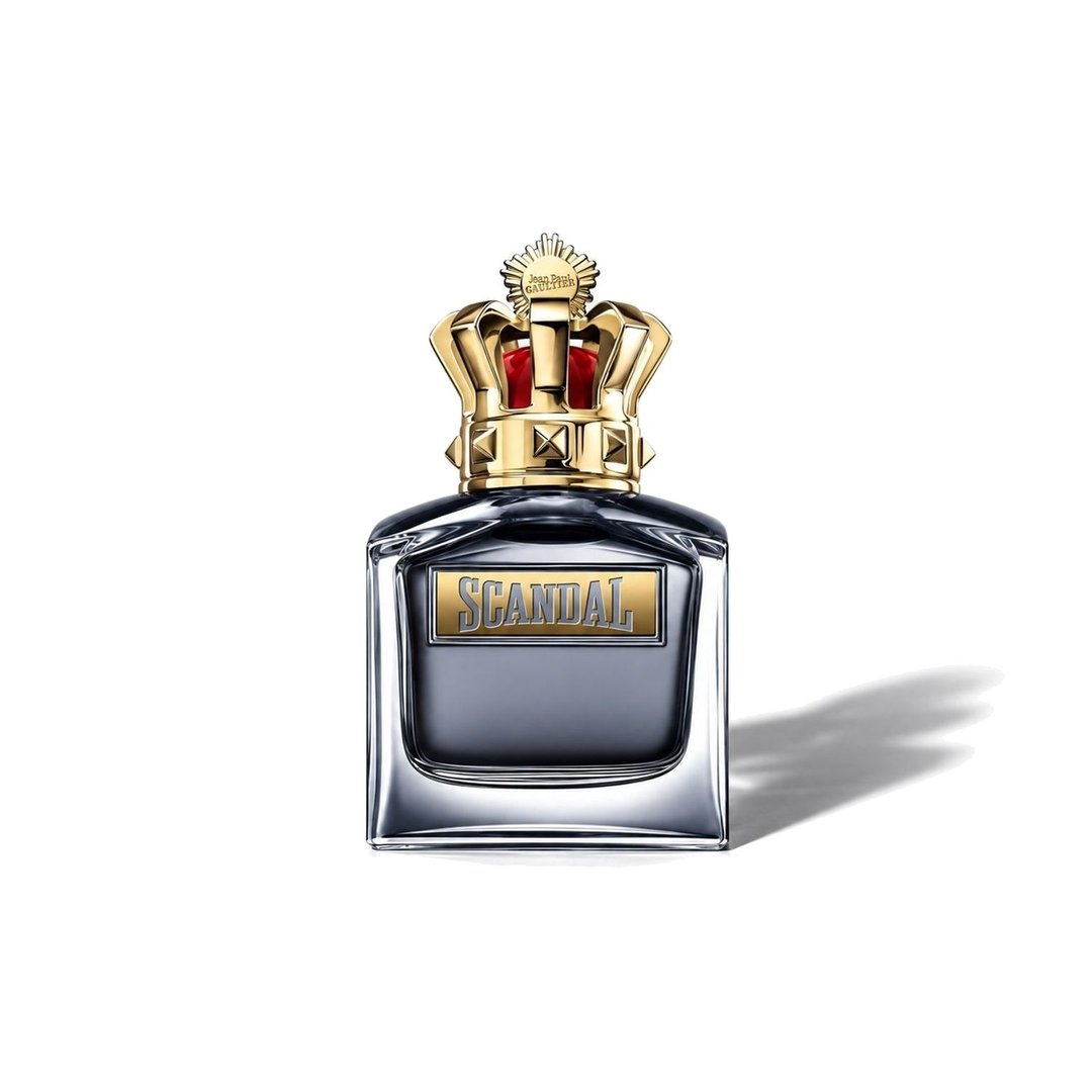 Scandal Pour Homme by Jean Paul Gaultier, bottle casting a soft shadow, photo 1 of 6