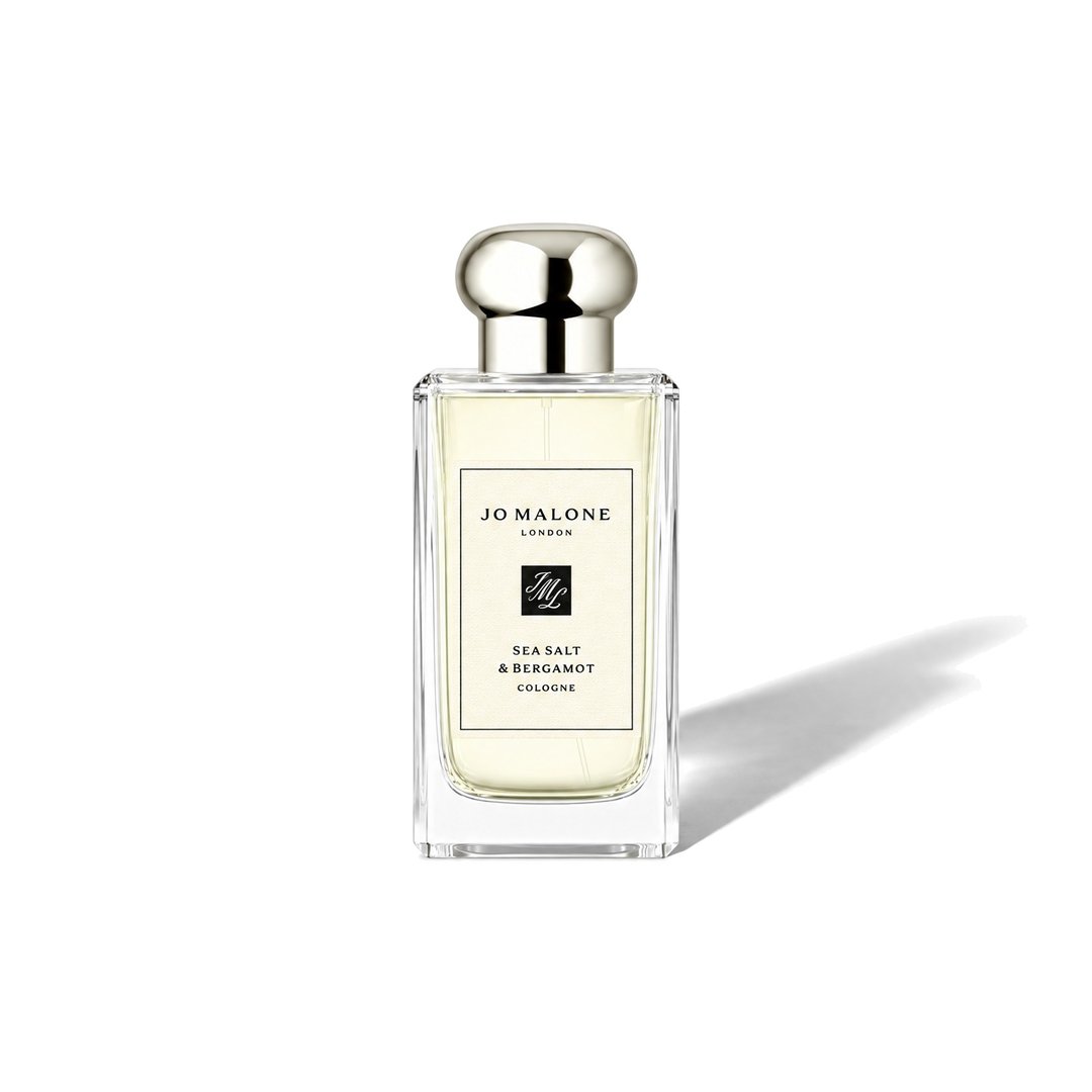 Sea Salt & Bergamot by Jo Malone London, bottle casting a soft shadow, photo 1 of 6