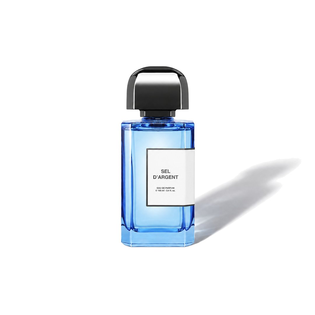 Sel d'Argent de BDK Parfums, frasco que proyecta una sombra suave, foto 1 de 6
