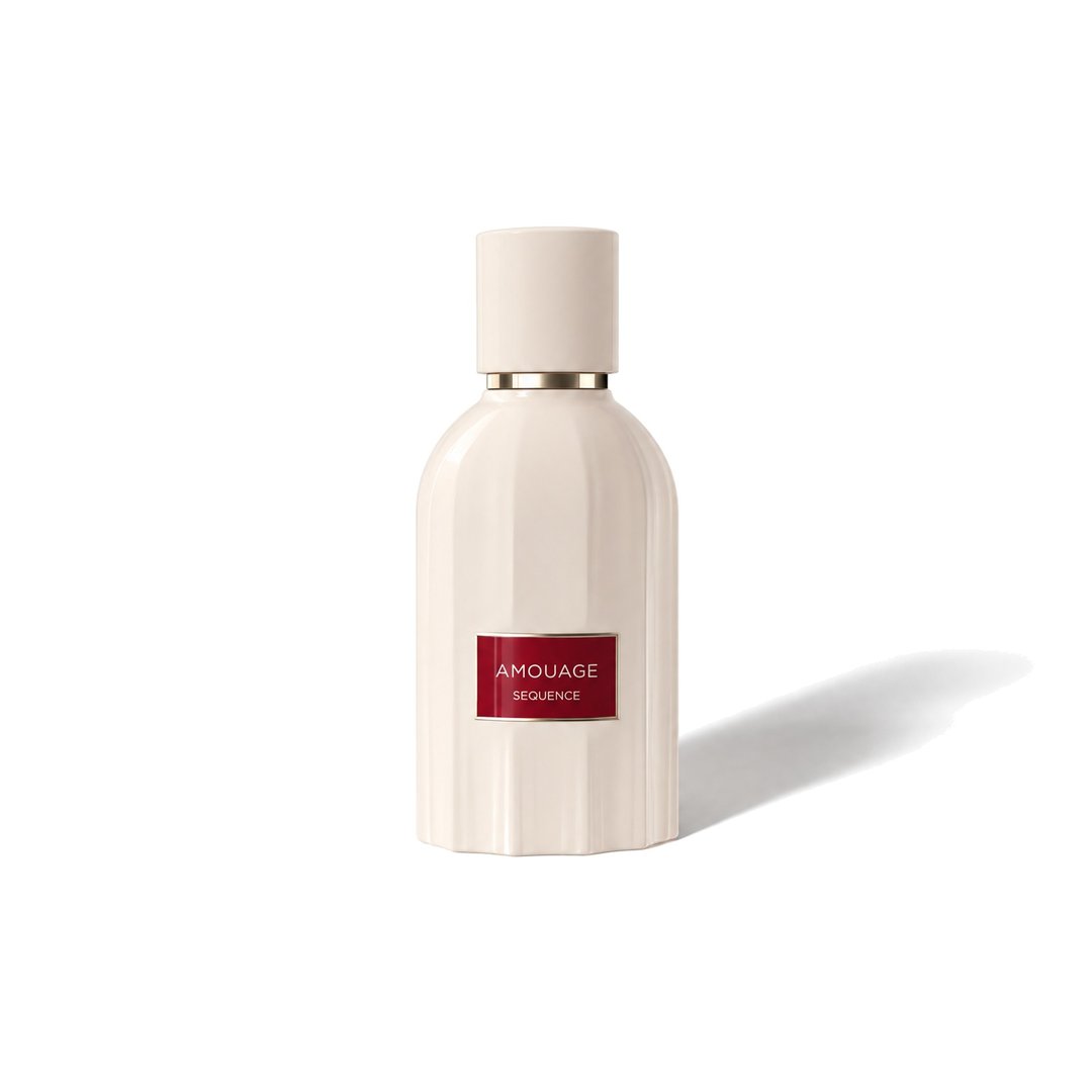 Sequence by Amouage, bottle casting a soft shadow, photo 1 of 6