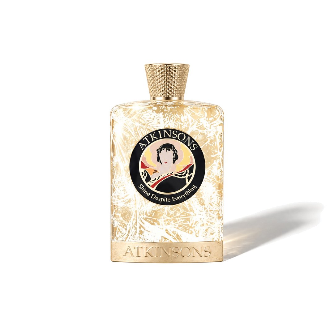 Shine Despite Everything by Atkinsons, bottle casting a soft shadow, photo 1 of 6