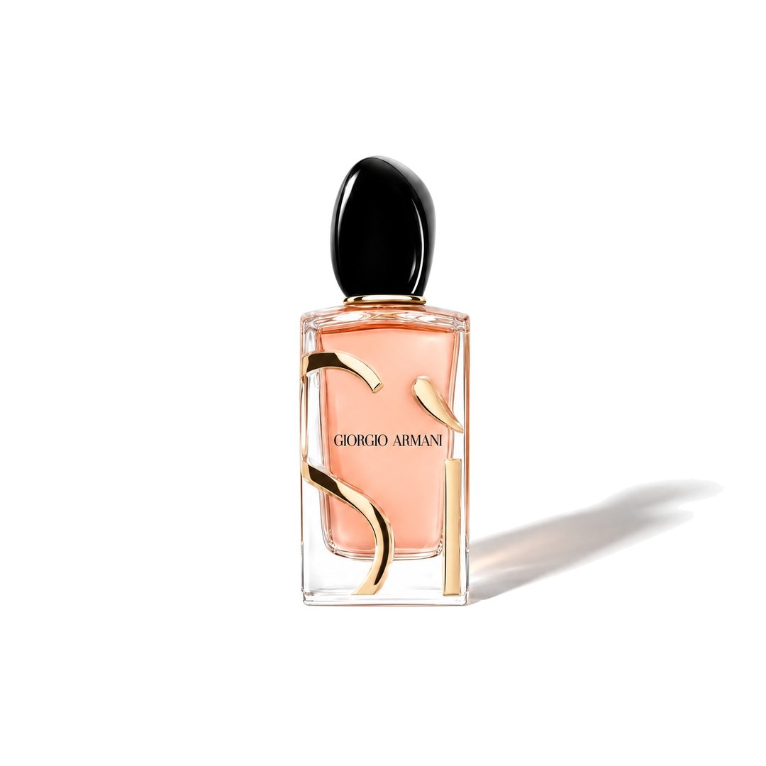 Si Eau de Parfum Intense marki Giorgio Armani, flakon rzucający delikatny cień, zdjęcie 1 z 6
