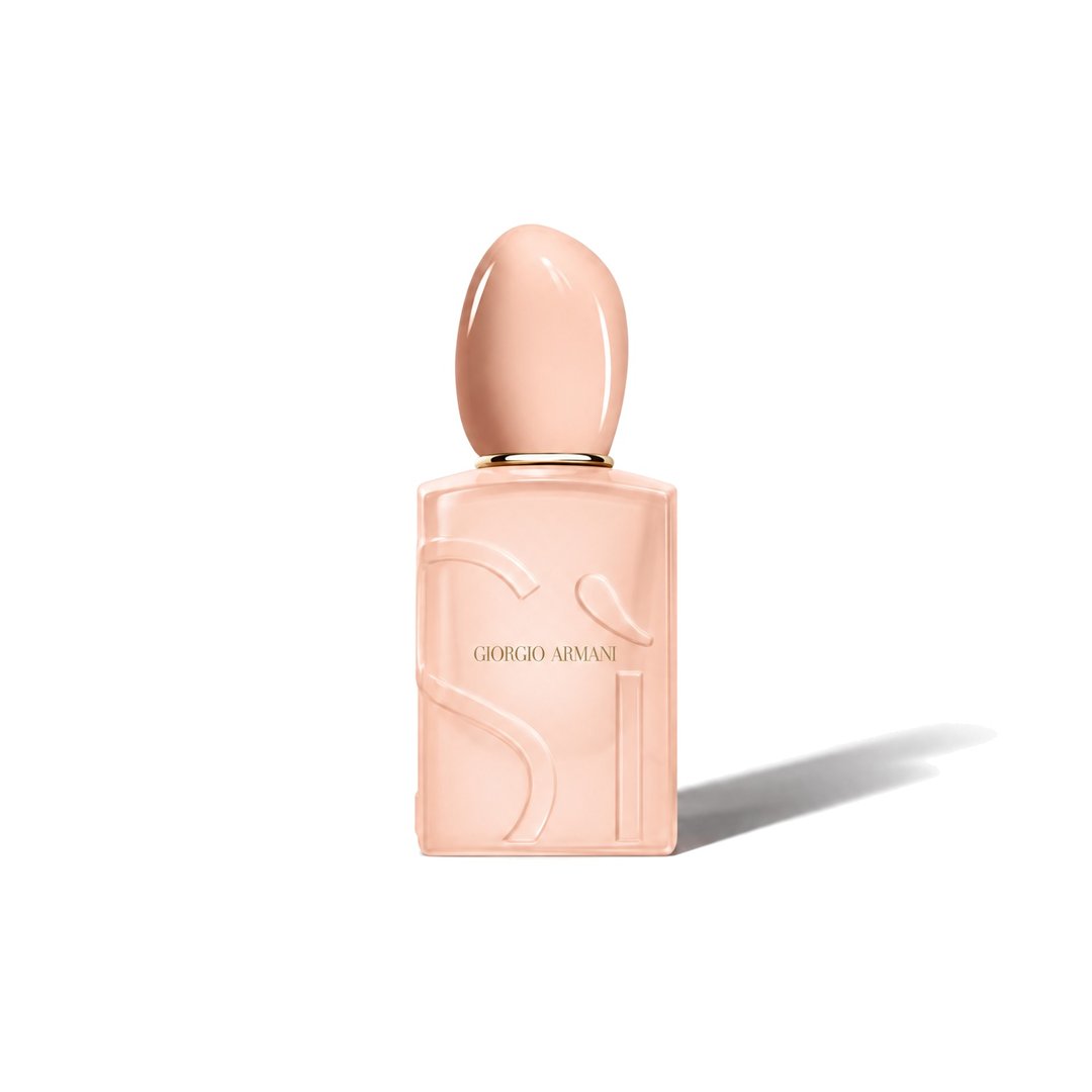 Si Nude Bloom by Giorgio Armani, bottle casting a soft shadow, photo 1 of 6