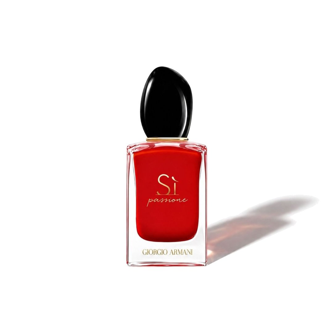Sì Passione by Giorgio Armani, bottle casting a soft shadow, photo 1 of 6