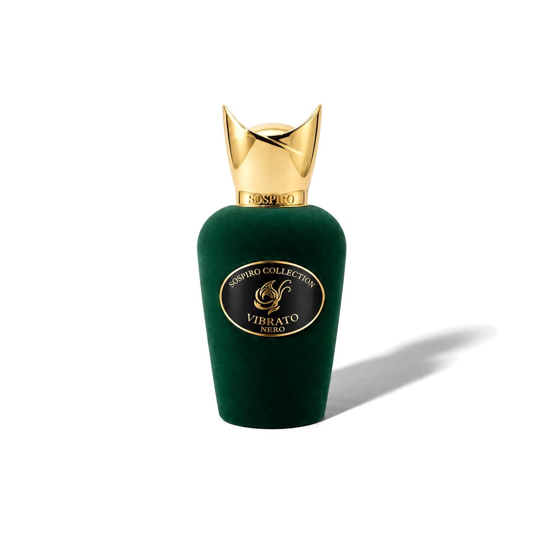 Vibrato Nero by Sospiro, bottle casting a soft shadow, photo 1 of 6