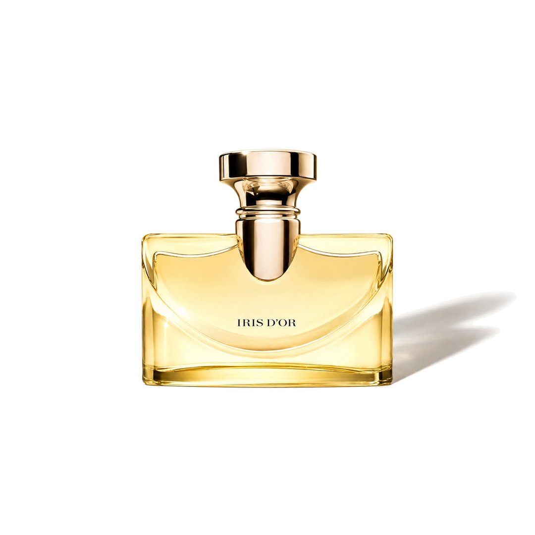 Splendida Iris d'Or by Bvlgari, bottle casting a soft shadow, photo 1 of 6