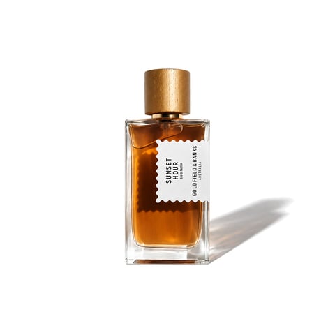 Goldfield & Banks Sunset Hour Dark Peach decant