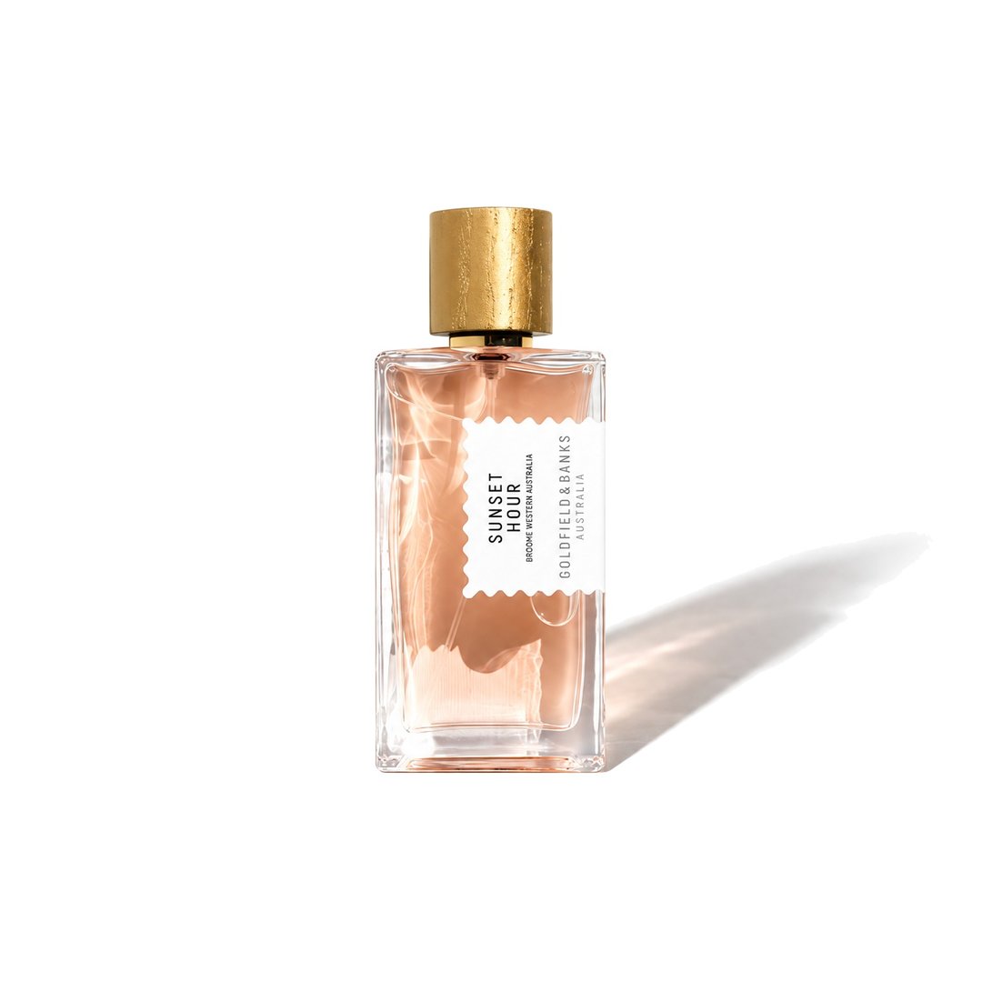 Sunset Hour by Goldfield & Banks, bottle casting a soft shadow, photo 1 of 6