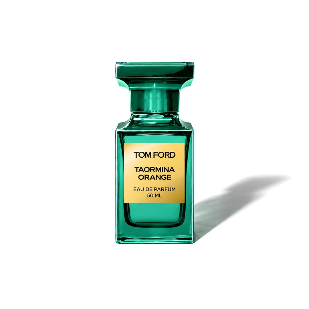 Taormina Orange by Tom Ford, bottle casting a soft shadow, photo 1 of 6