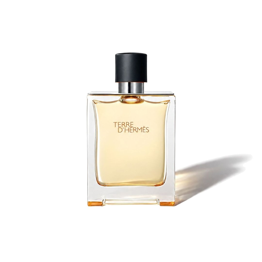 Terre d'Hermès by Hermès, bottle casting a soft shadow, photo 1 of 6