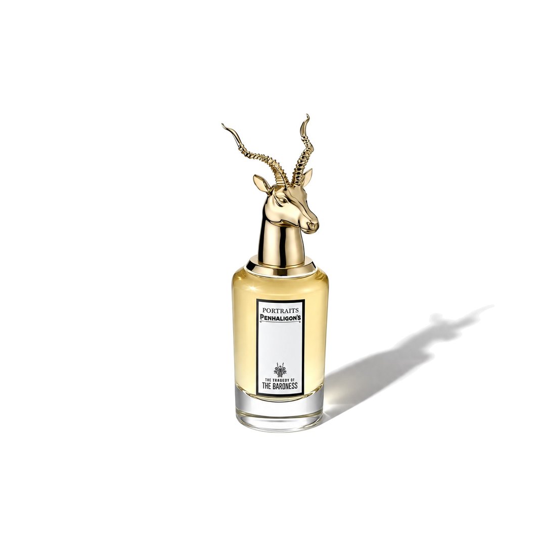 The Manoeuvres of the Baroness by Penhaligon's, bottle casting a soft shadow, photo 1 of 6