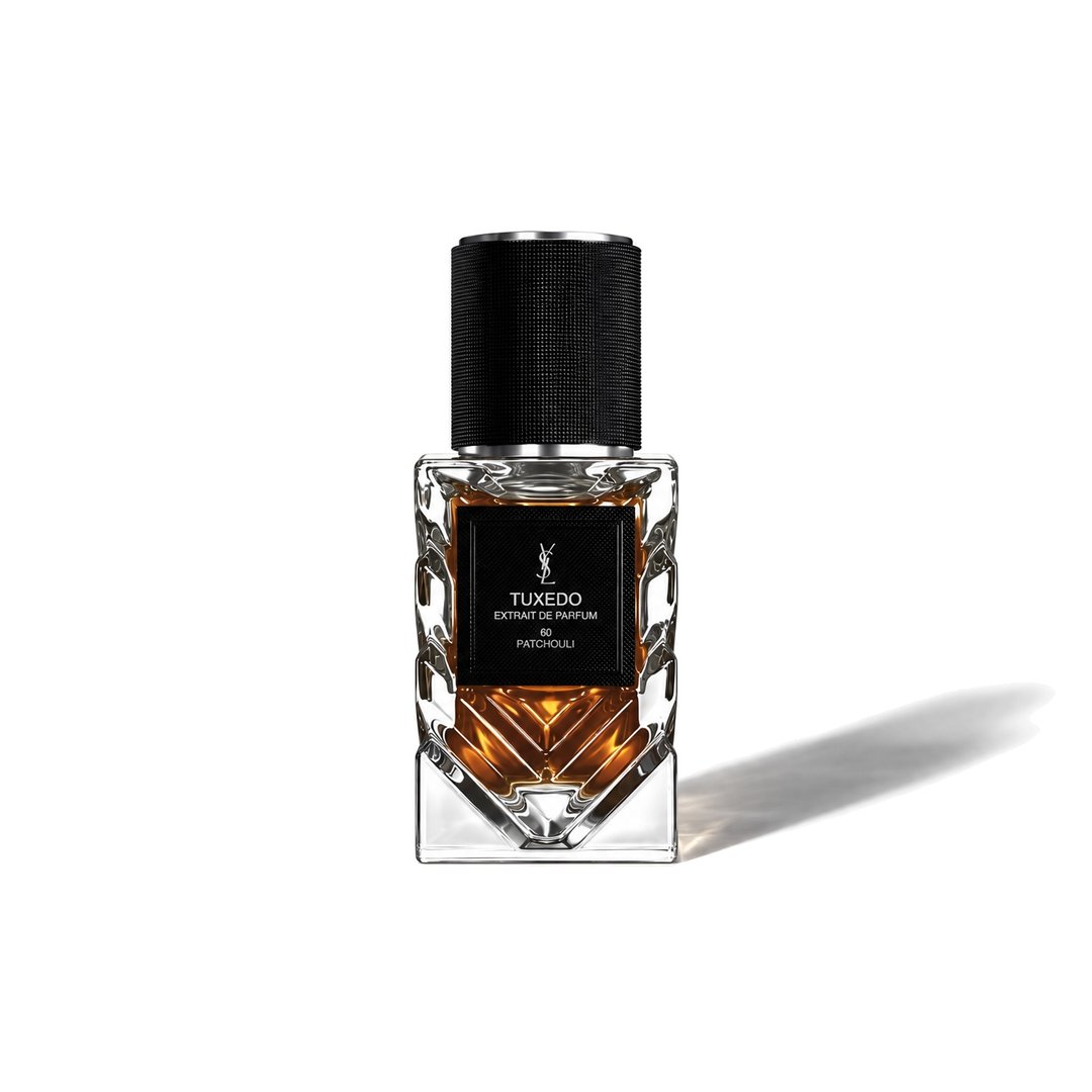 Tuxedo Extrait de Yves Saint Laurent, frasco que proyecta una sombra suave, foto 1 de 6