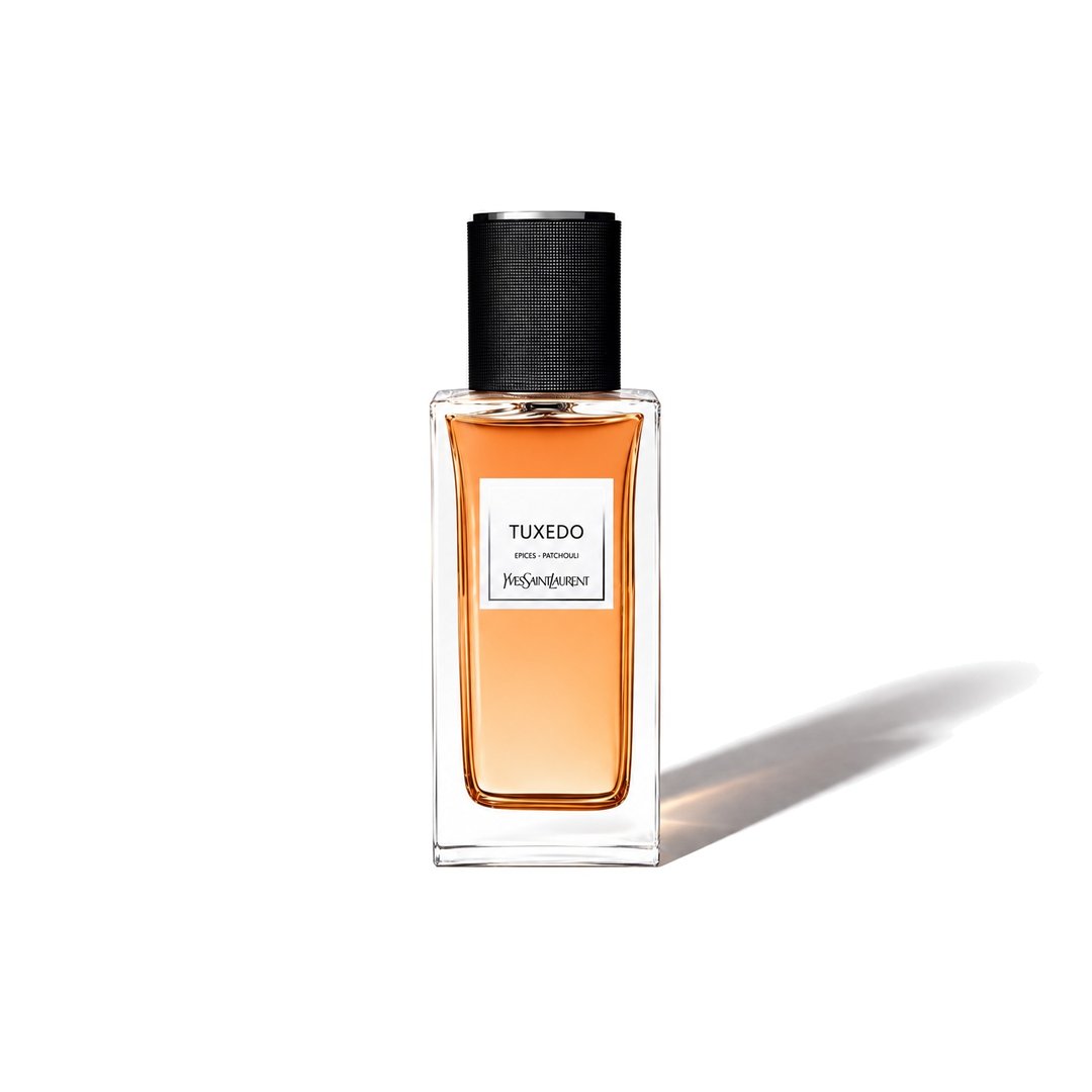 Tuxedo by Yves Saint Laurent, bottle casting a soft shadow, photo 1 of 6