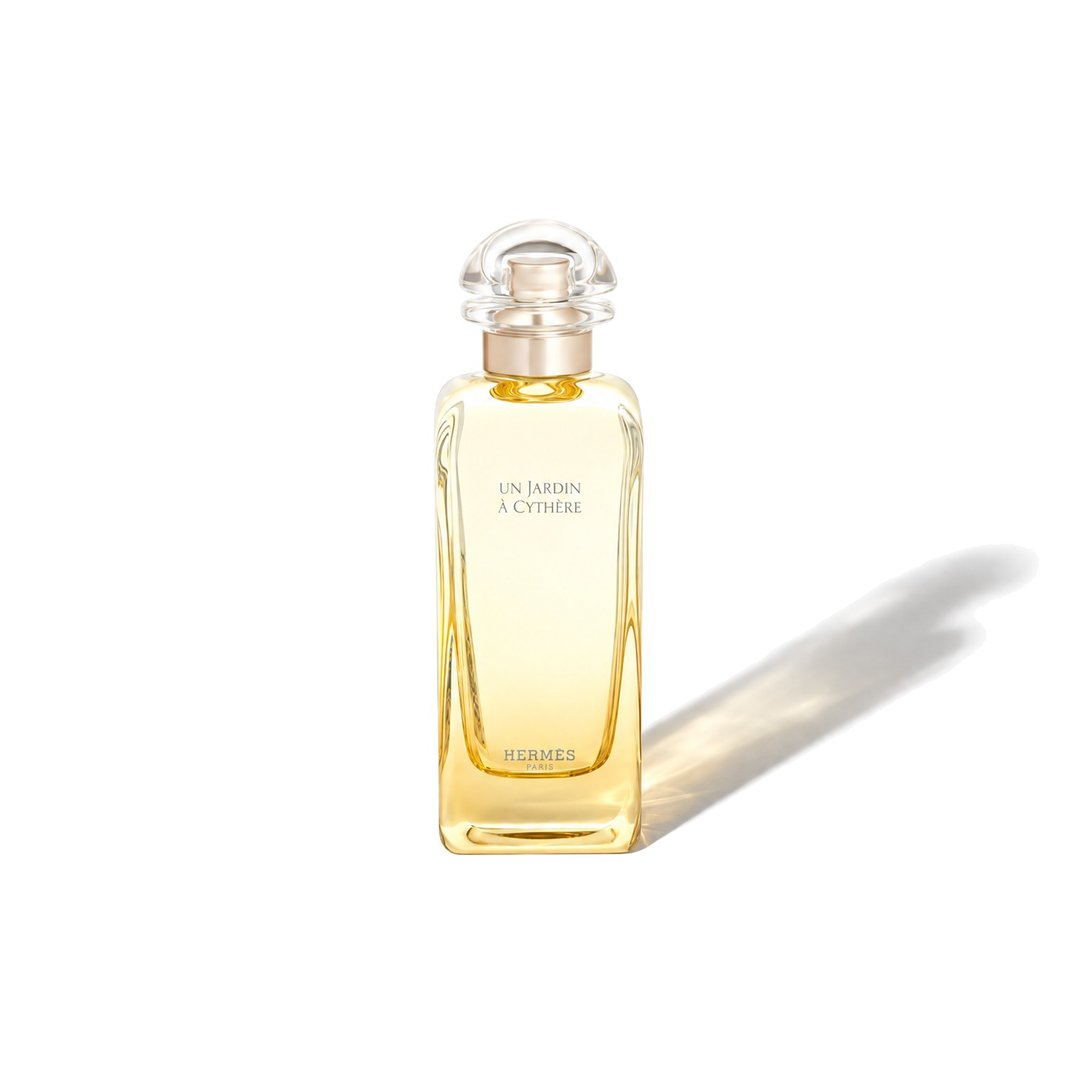 Un Jardin à Cythère by Hermès, bottle casting a soft shadow, photo 1 of 6