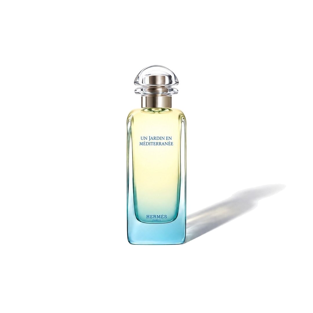 Un Jardin en Méditerranée by Hermès, bottle casting a soft shadow, photo 1 of 6