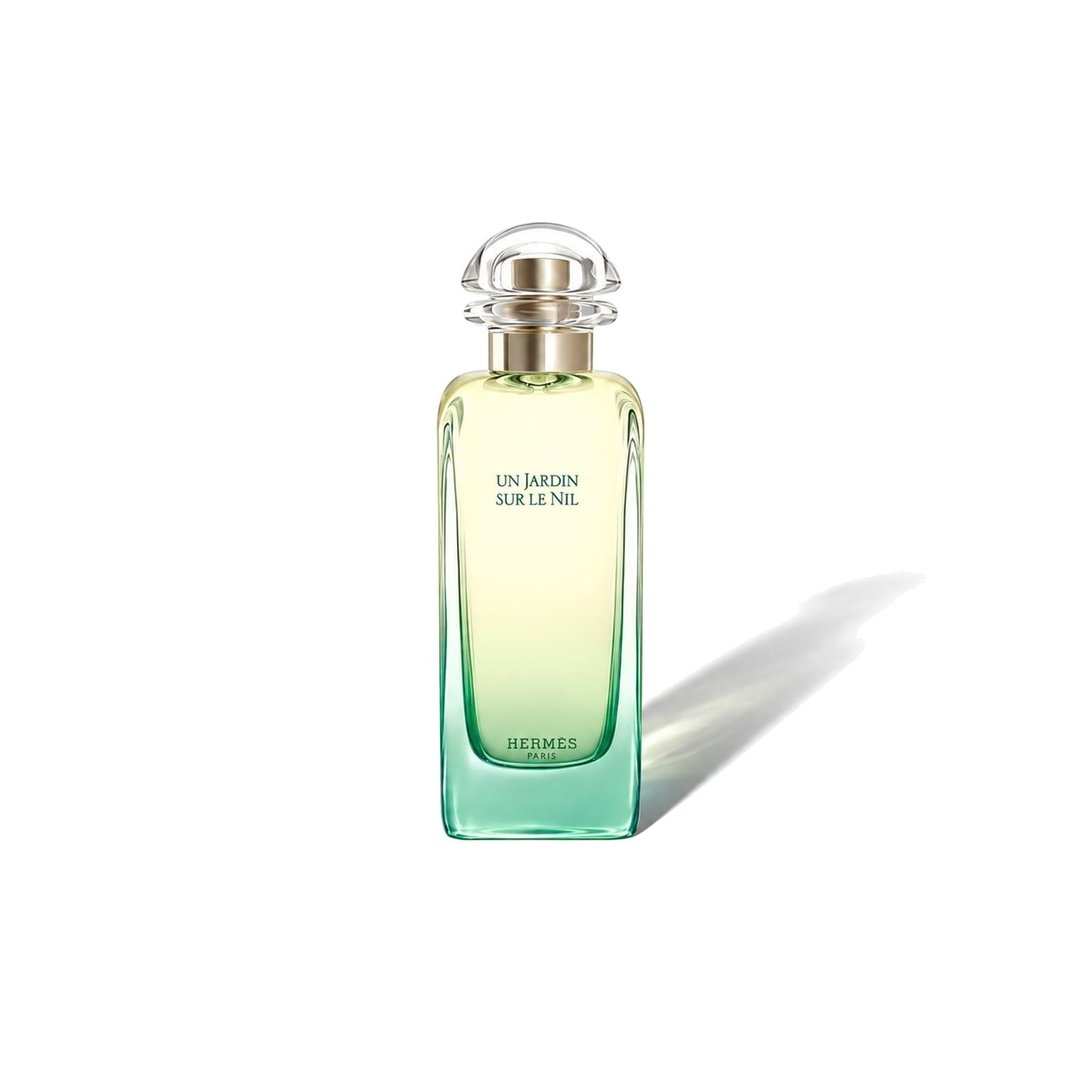 Un Jardin Sur Le Nil by Hermès, bottle casting a soft shadow, photo 1 of 6