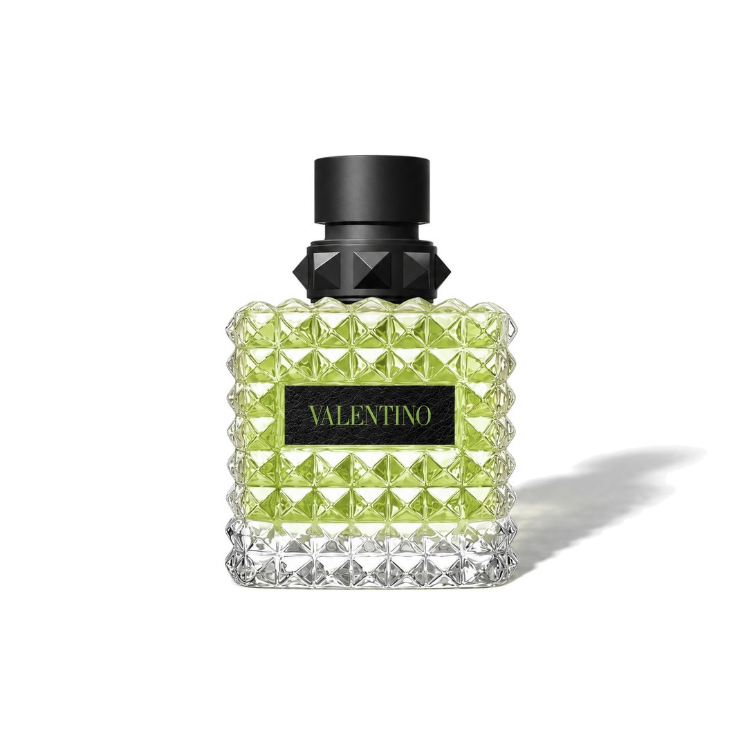 Valentino Donna Born in Roma Green Stravaganza by Valentino, bottle casting a soft shadow, photo 1 of 6