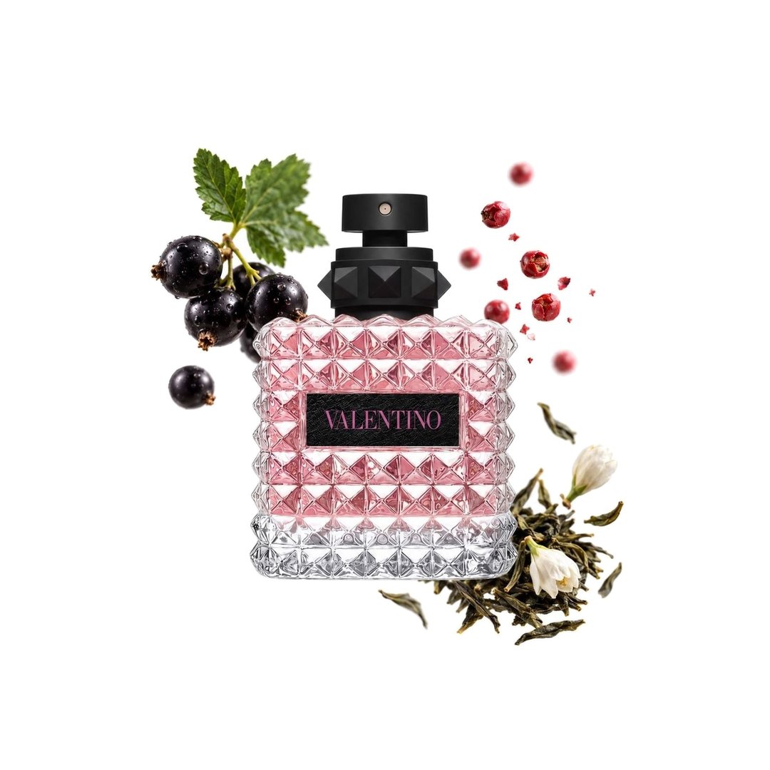 Valentino Valentino Donna Born In Roma. Klíčové tóny: Black Currant, Pink Pepper a Jasmine Tea, fotka 2 z 4