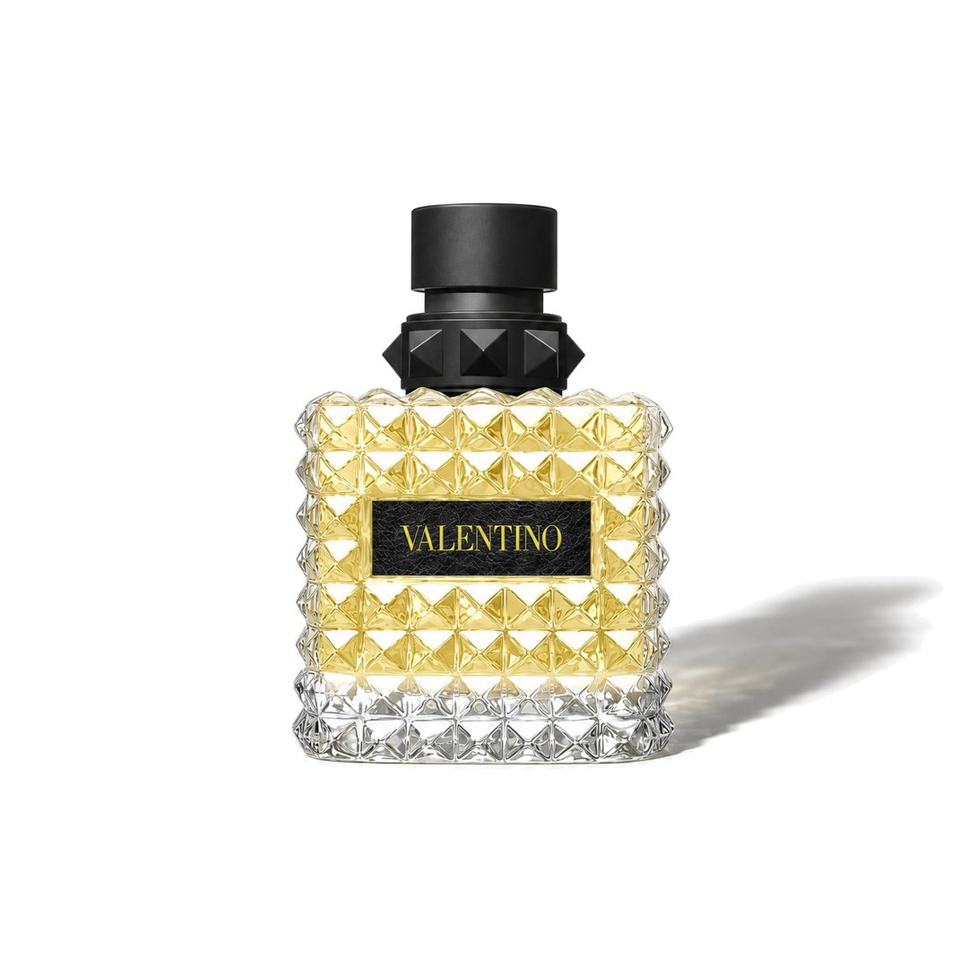 Valentino Donna Born In Roma Yellow Dream by Valentino, bottle casting a soft shadow, photo 1 of 6