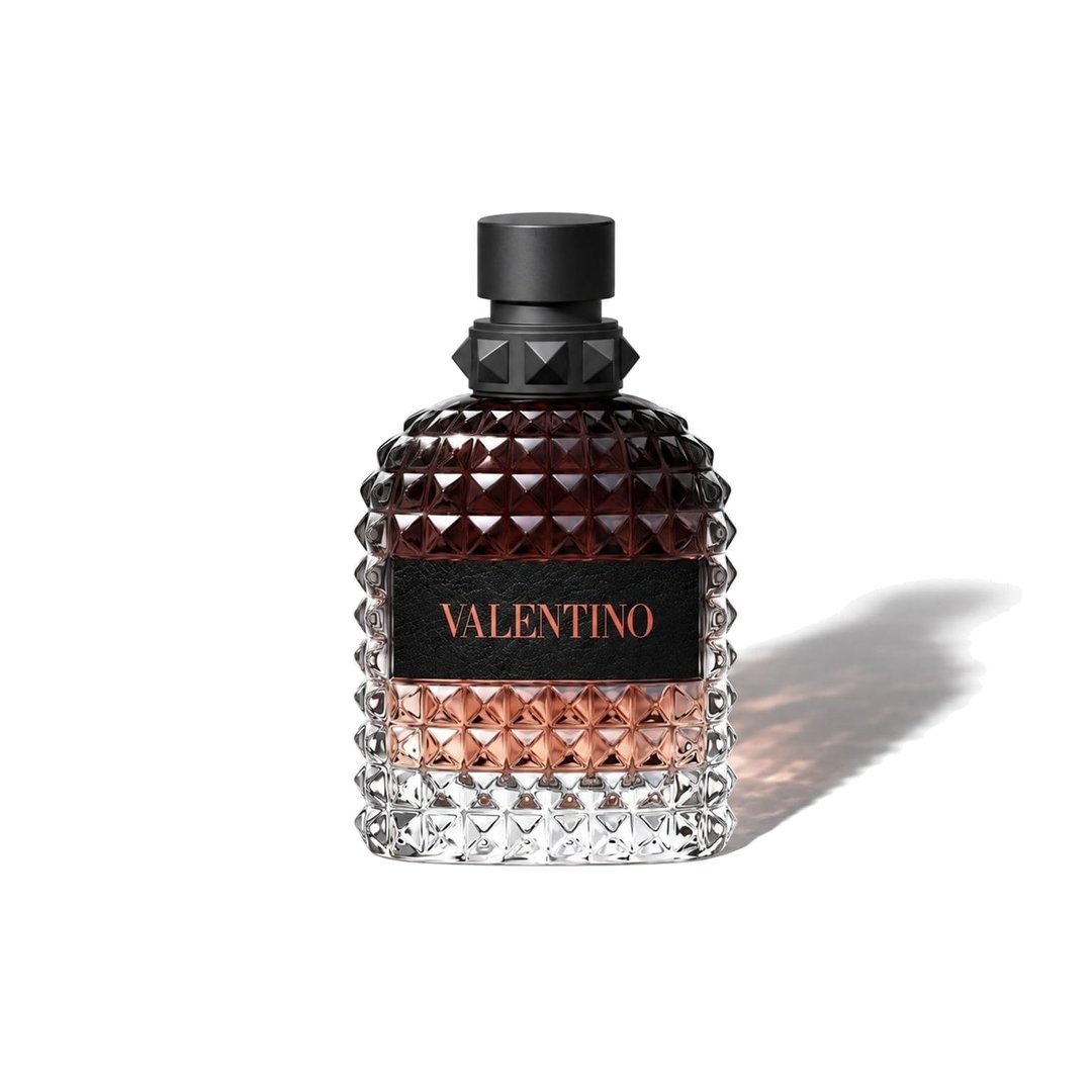 Valentino Uomo Born In Roma Coral Fantasy by Valentino, bottle casting a soft shadow, photo 1 of 6