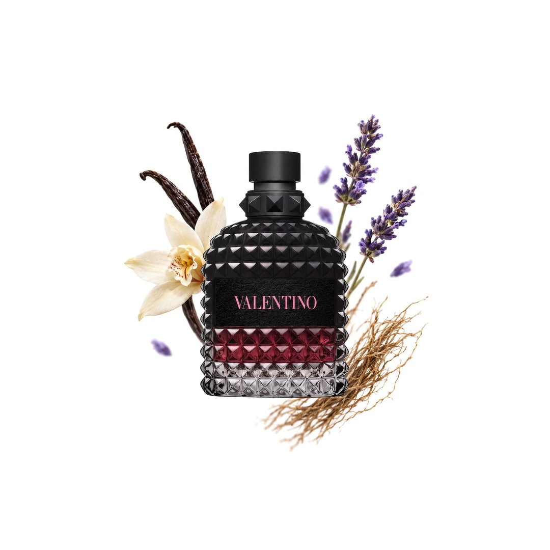 Valentino Uomo Born In Roma Intense di Valentino. Note principali: Vanilla, Lavender e Vetiver, foto 2 di 4