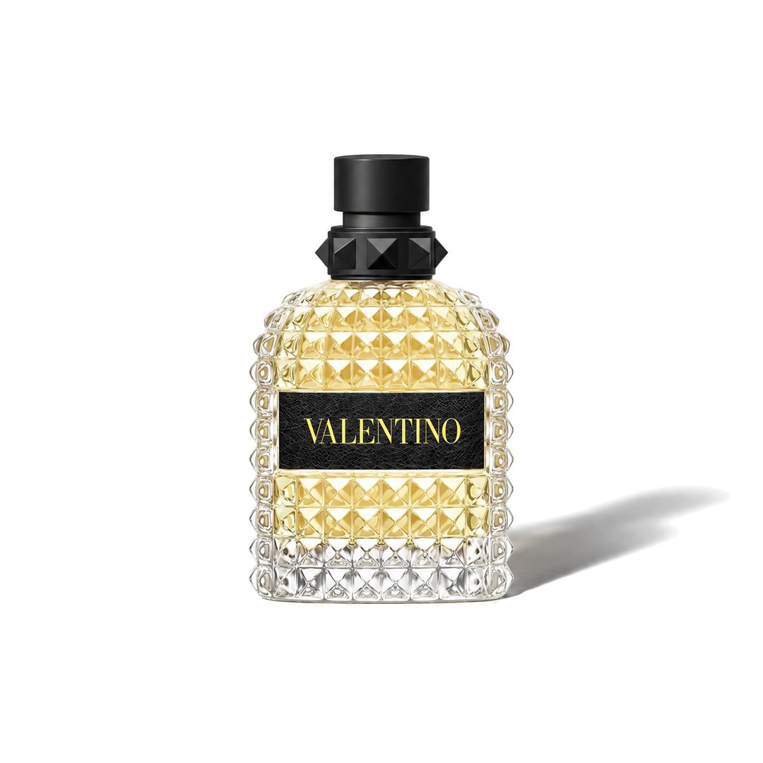Uomo Born In Roma Yellow Dream von Valentino, Flakon mit weichem Schattenwurf, Foto 1 von 6