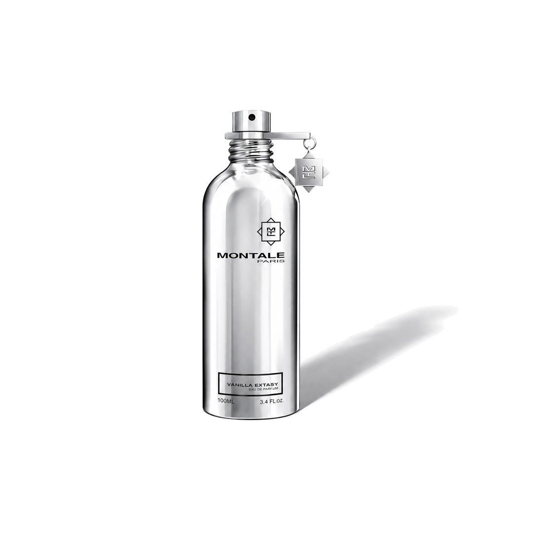 Vanilla Extasy by Montale, bottle casting a soft shadow, photo 1 of 6