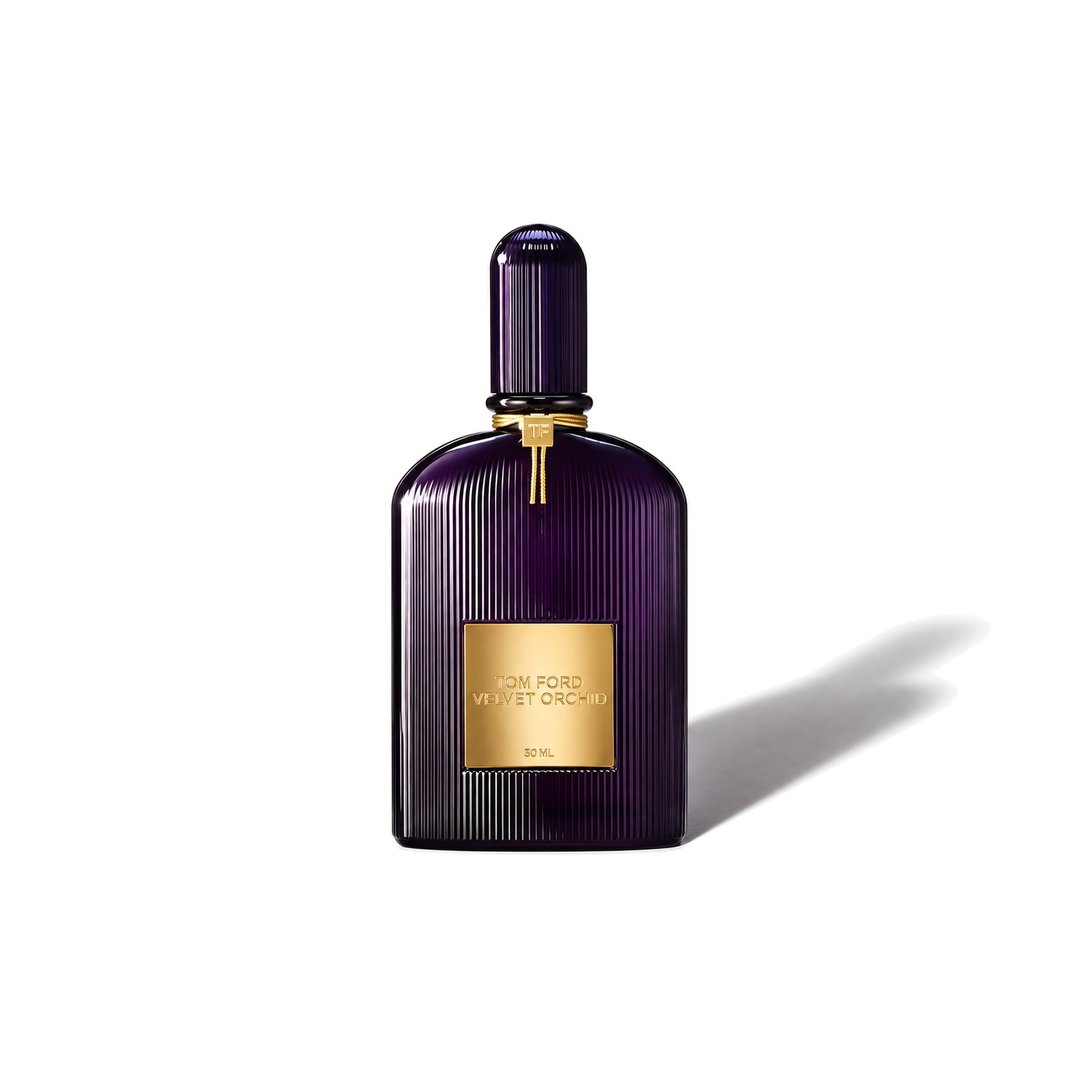 Velvet Orchid de la Tom Ford, flacon care proiectează o umbră discretă, fotografia 1 din 6