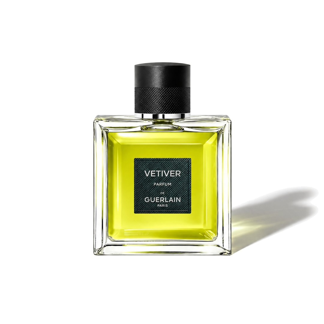 Vetiver Parfum του οίκου Guerlain, φιάλη με απαλή σκιά, φωτογραφία 1 από 6
