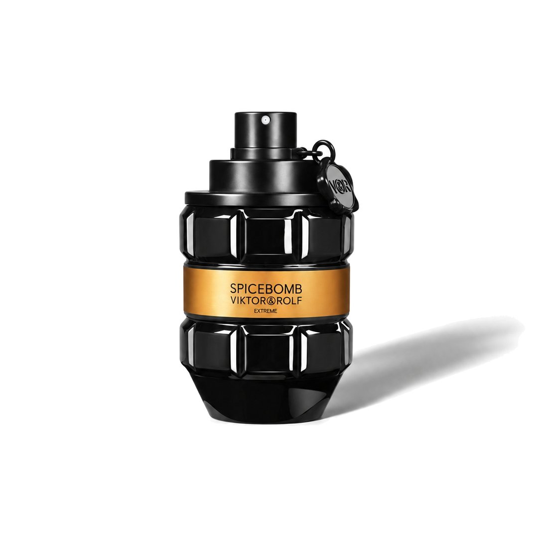 Spicebomb Extreme fra Viktor & Rolf, flaske der kaster en blød skygge, foto 1 af 6