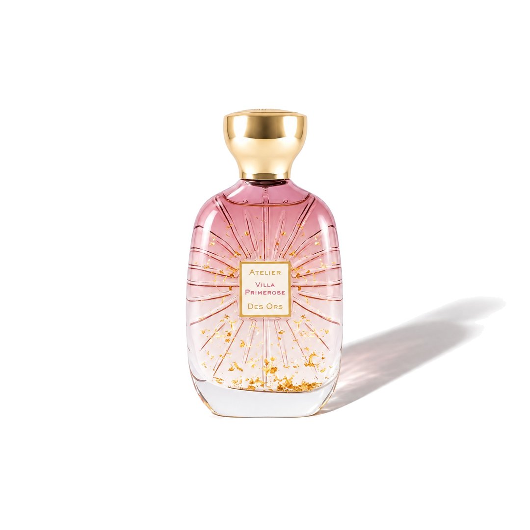 Villa Primerose by Atelier des Ors, bottle casting a soft shadow, photo 1 of 6