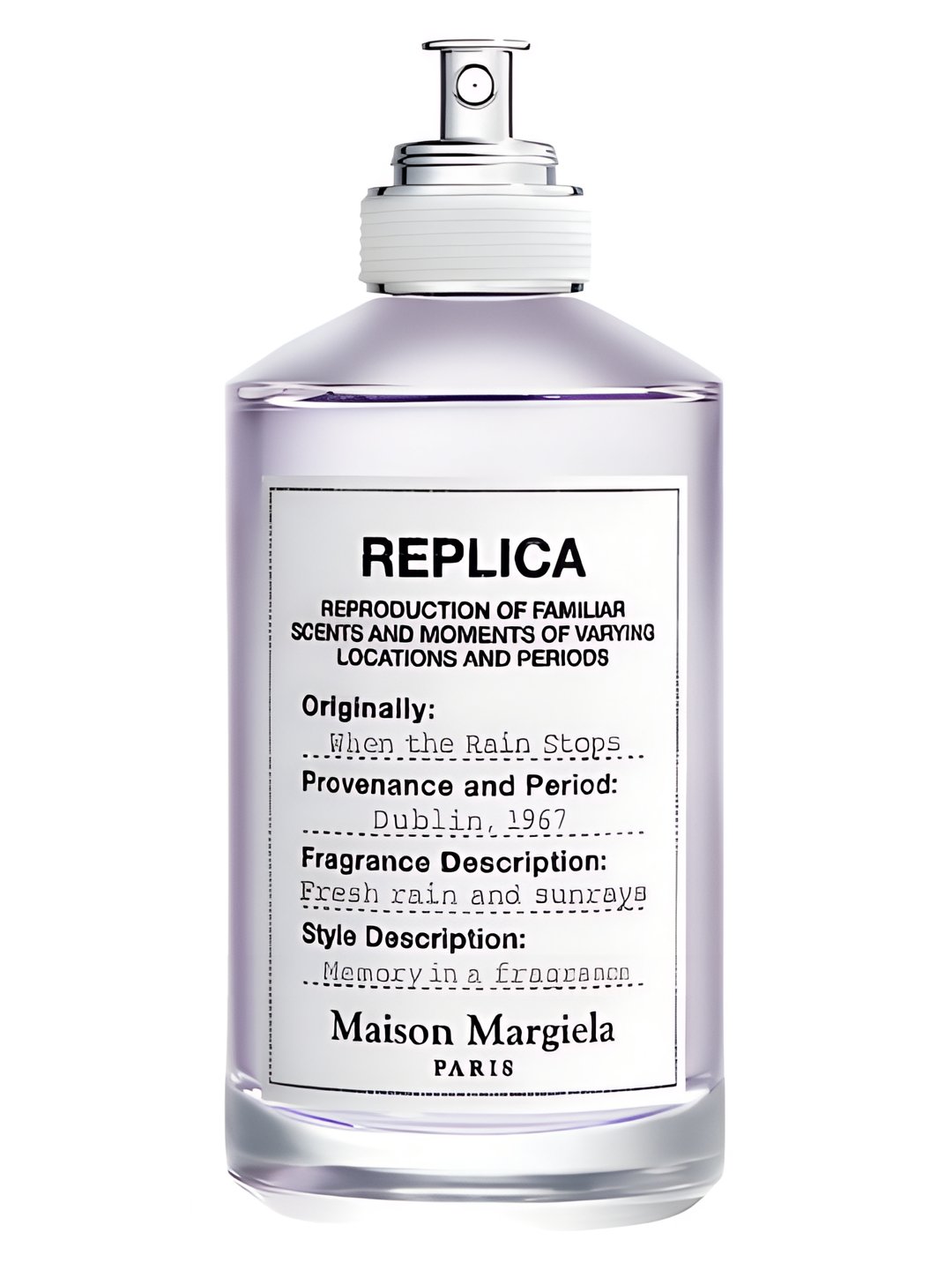 When the Rain Stops by Maison Margiela