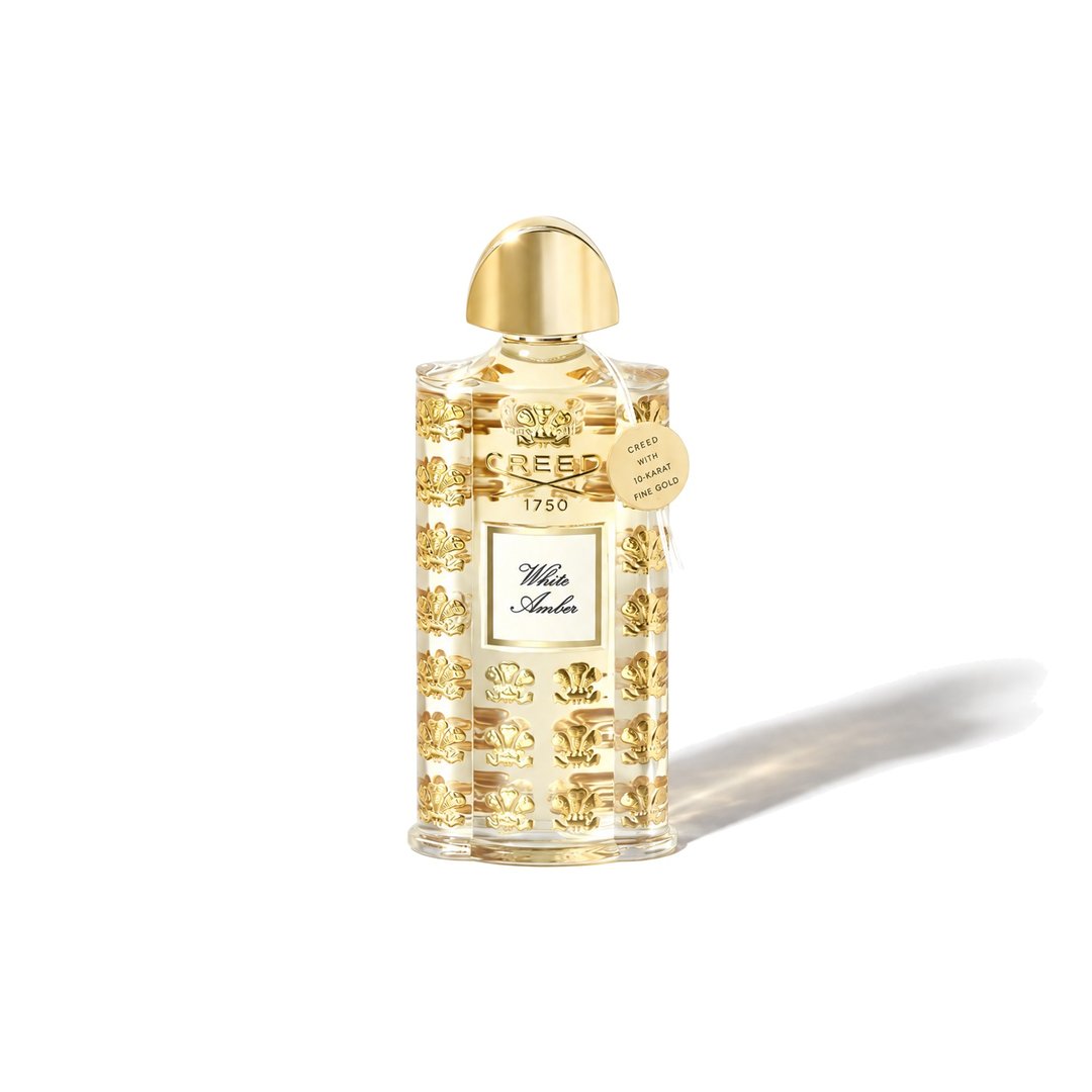 White Amber by Creed, bottle casting a soft shadow, photo 1 of 6