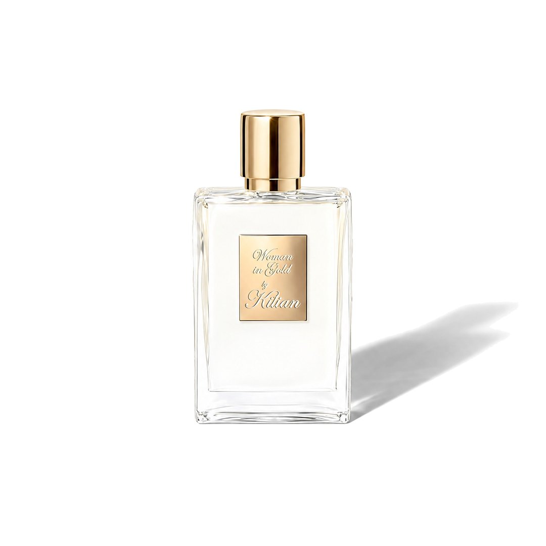 Woman in Gold by By Kilian, bottle casting a soft shadow, photo 1 of 6