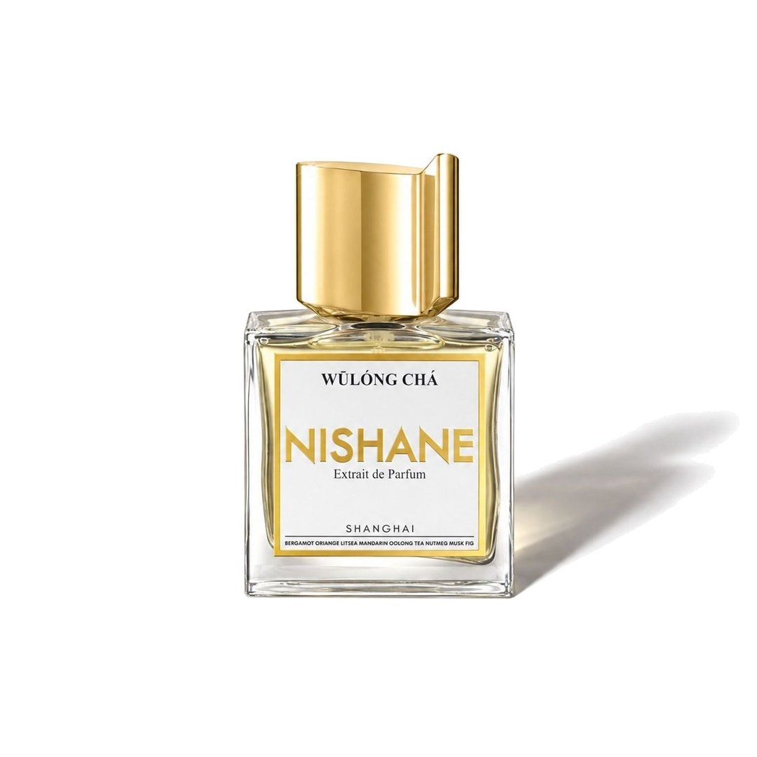 Wulóng Chá by Nishane, bottle casting a soft shadow, photo 1 of 6