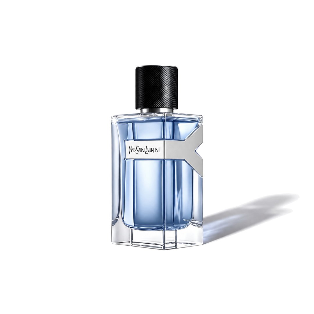 Y Eau de Toilette by Yves Saint Laurent, bottle casting a soft shadow, photo 1 of 6